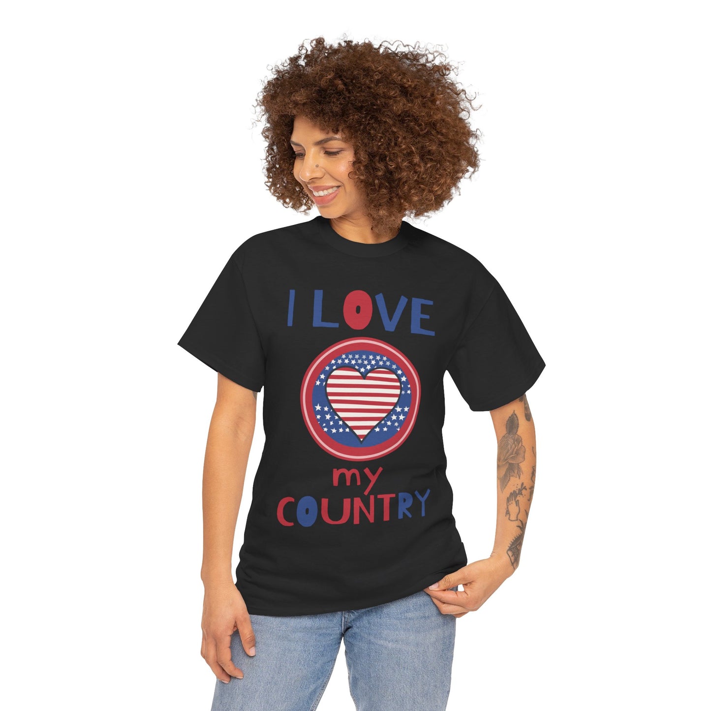 I Love My Country Unisex T-Shirt