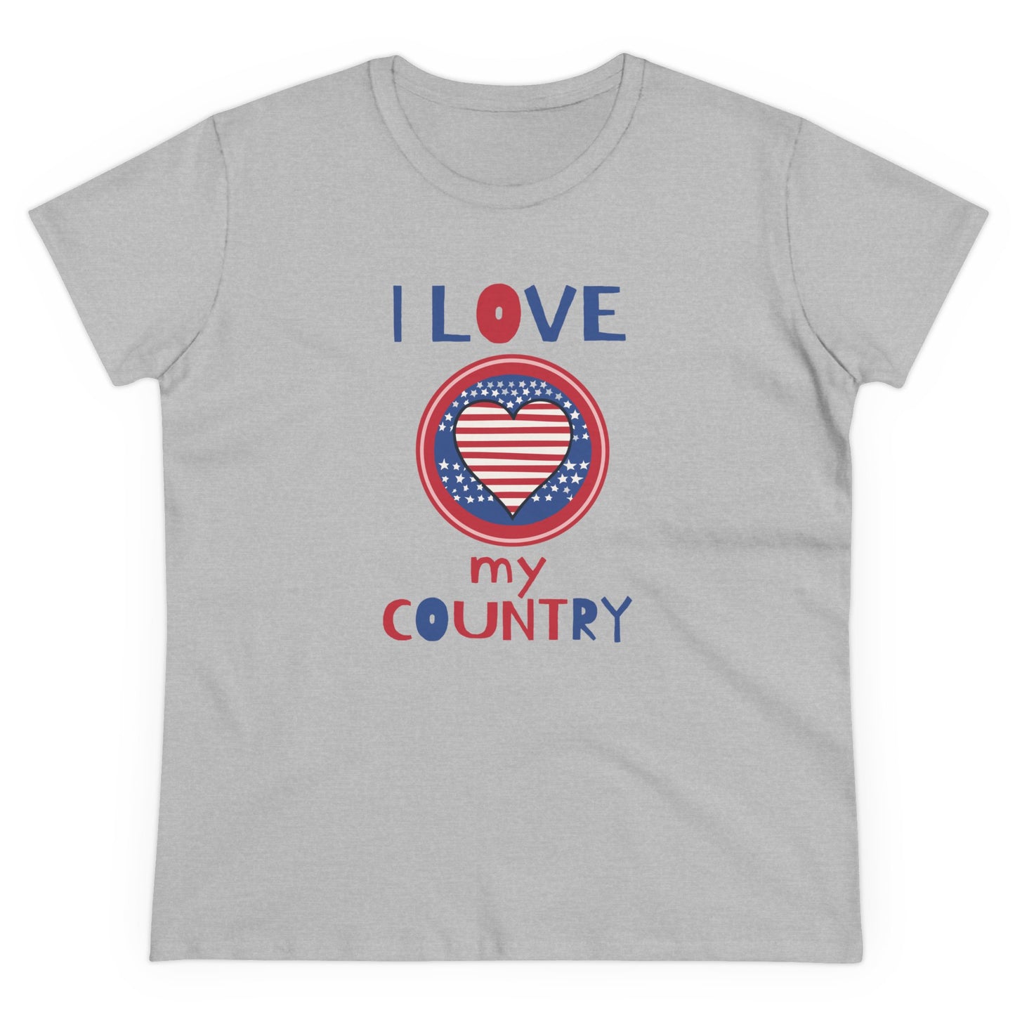 Women's "I Love My Country" T-Shirt