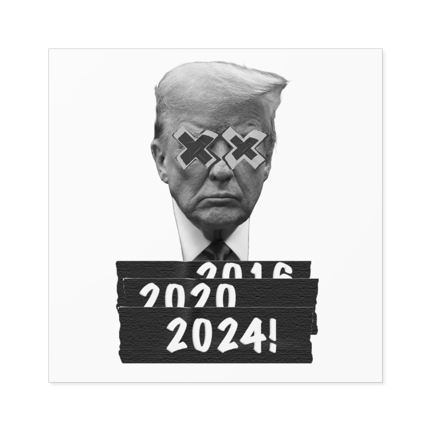 Trump 2024 Water Resistant Sticker