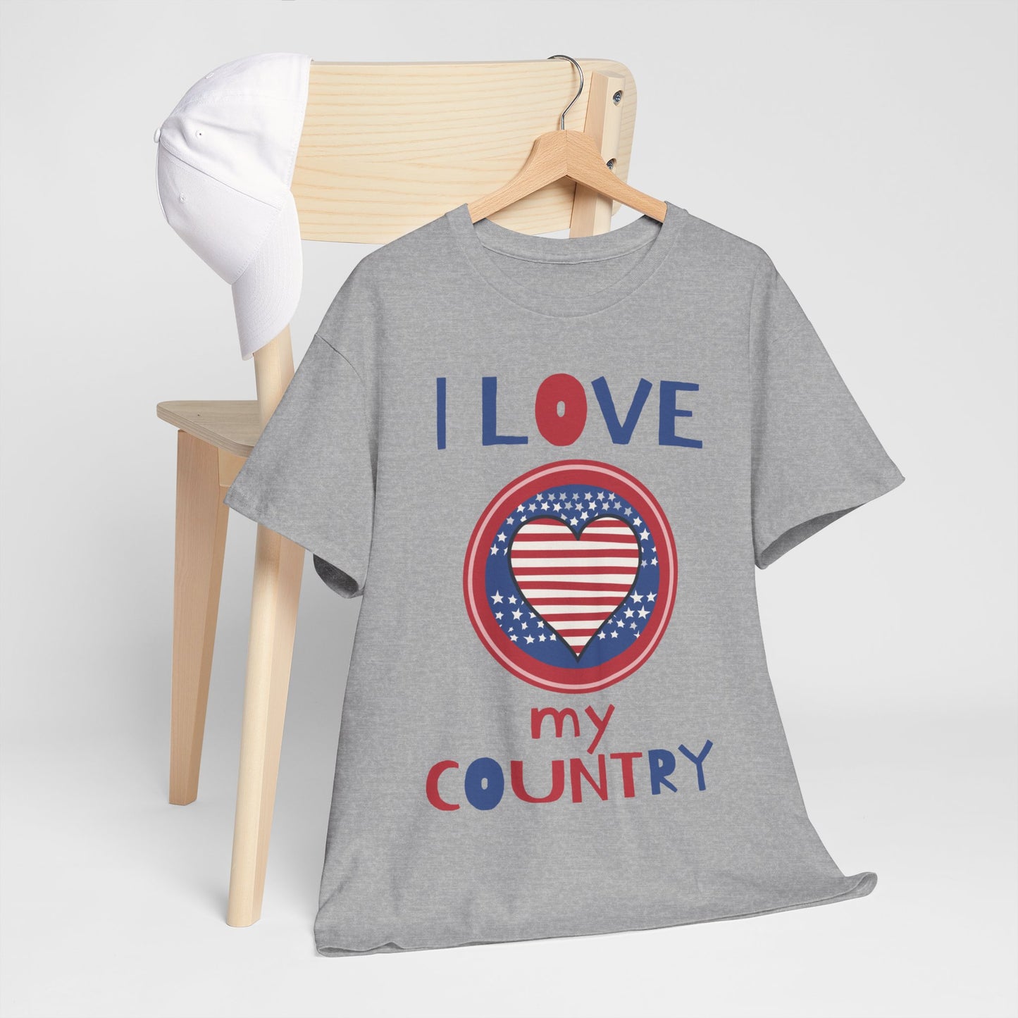 I Love My Country Unisex T-Shirt