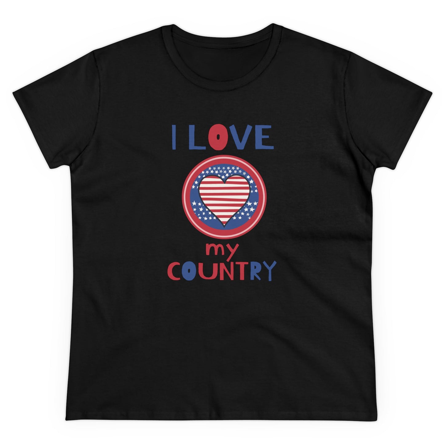 Women's "I Love My Country" T-Shirt