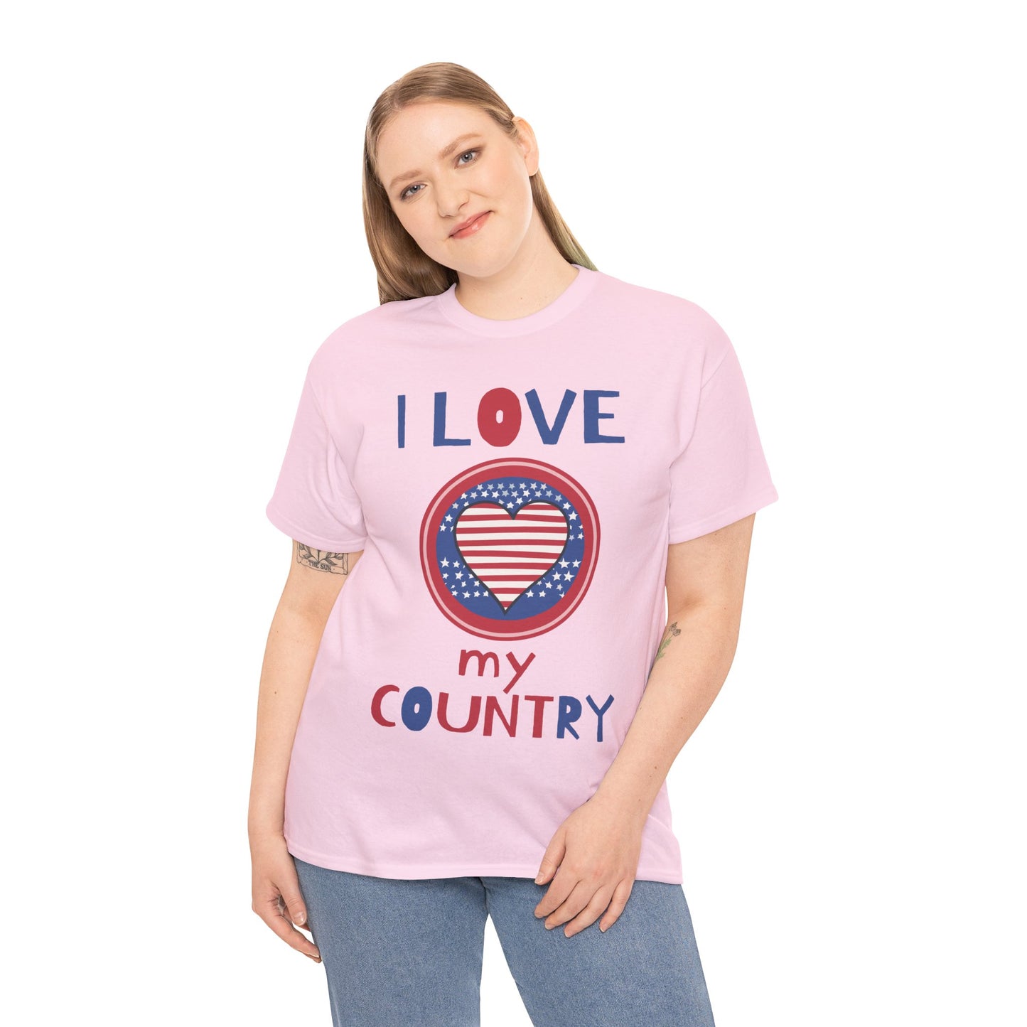 I Love My Country Unisex T-Shirt