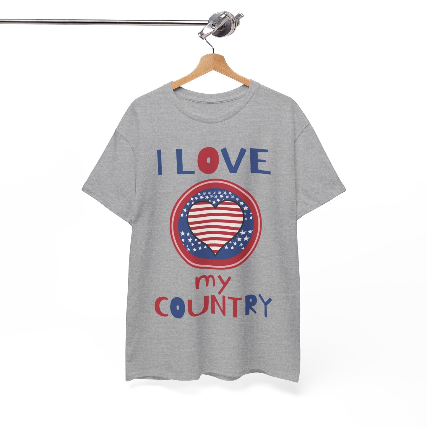 I Love My Country Unisex T-Shirt