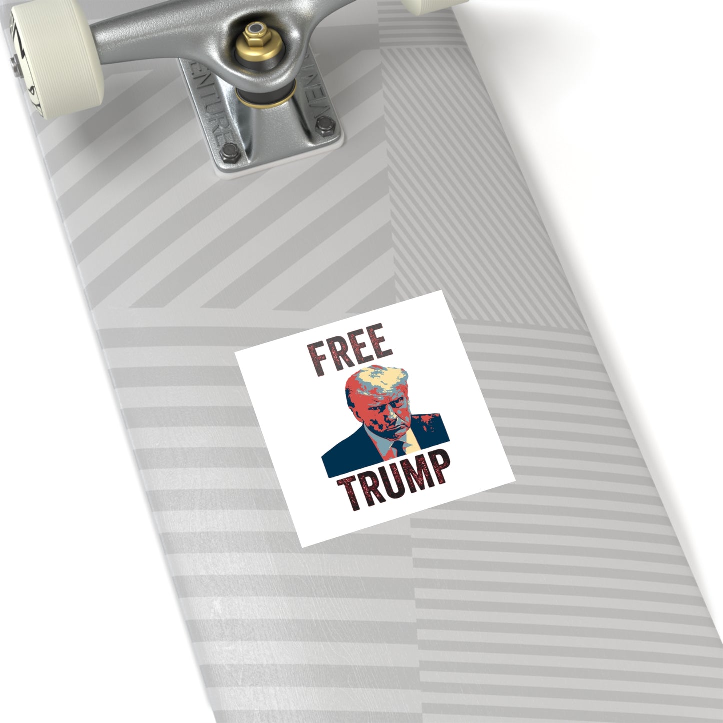 Free Trump (Hope) Water Resistant Sticker