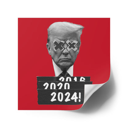 Trump 2024 (Red) Water Resistant Sticker