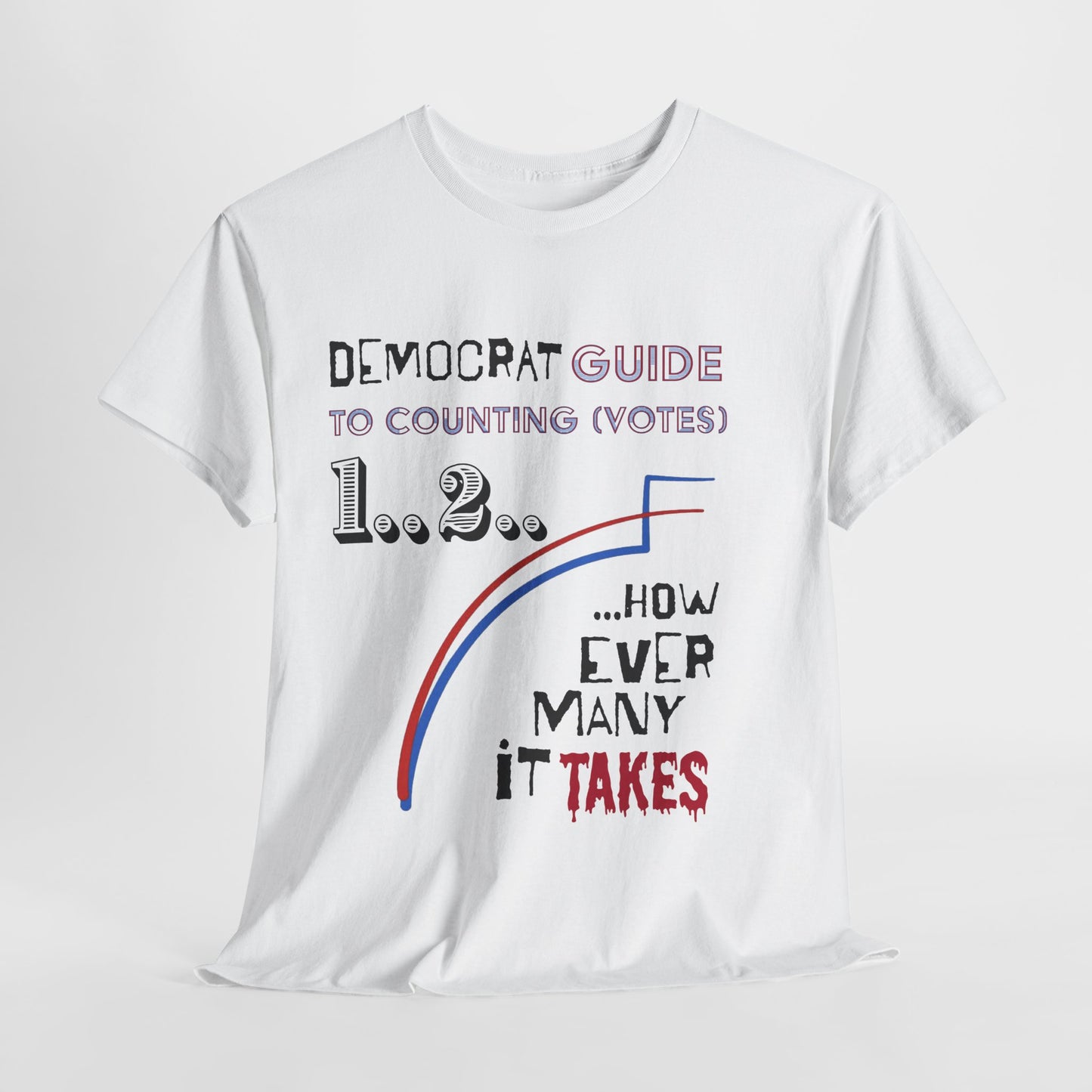 Democrat Guide to Counting T-Shirt