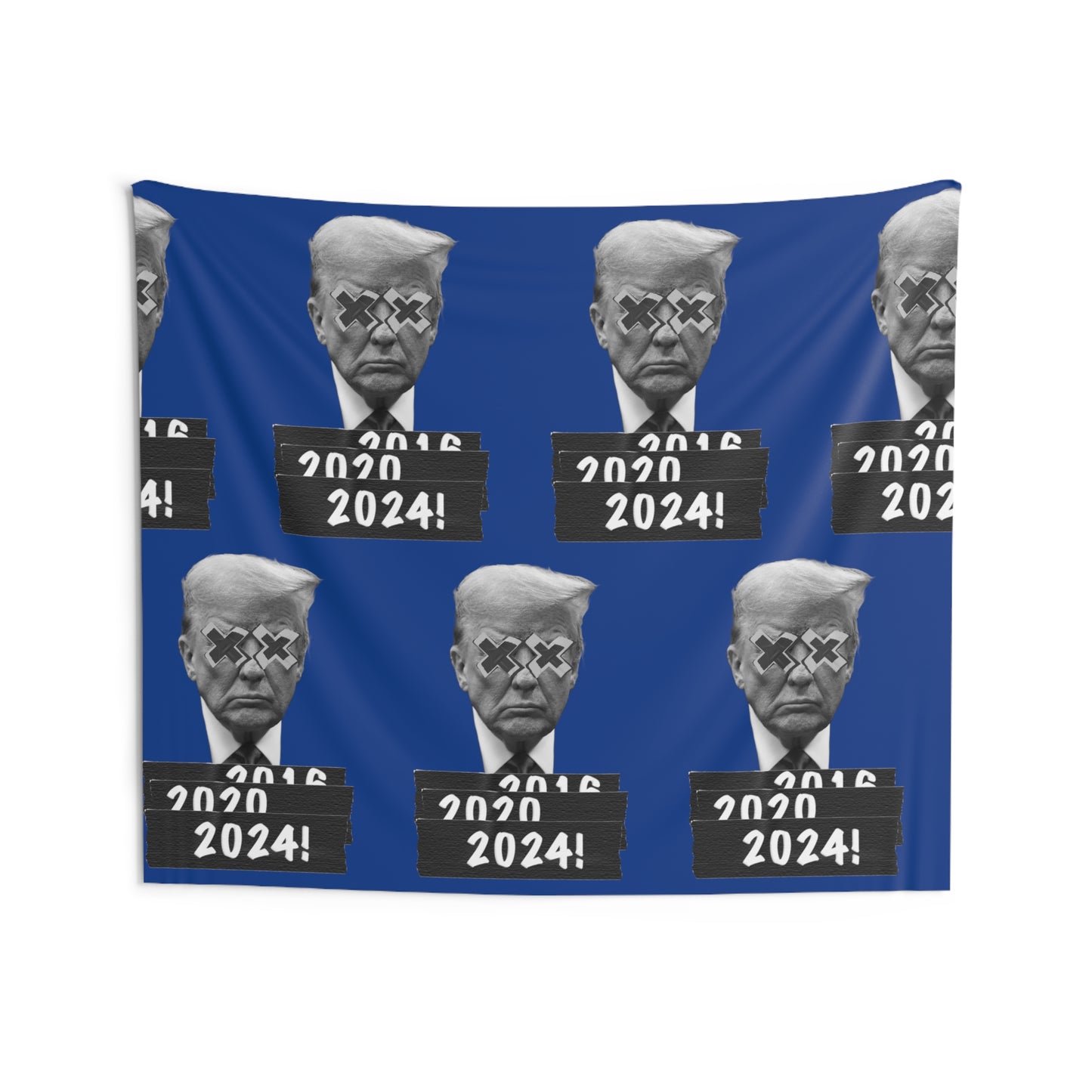 Trump 2024 Blue Tapestry