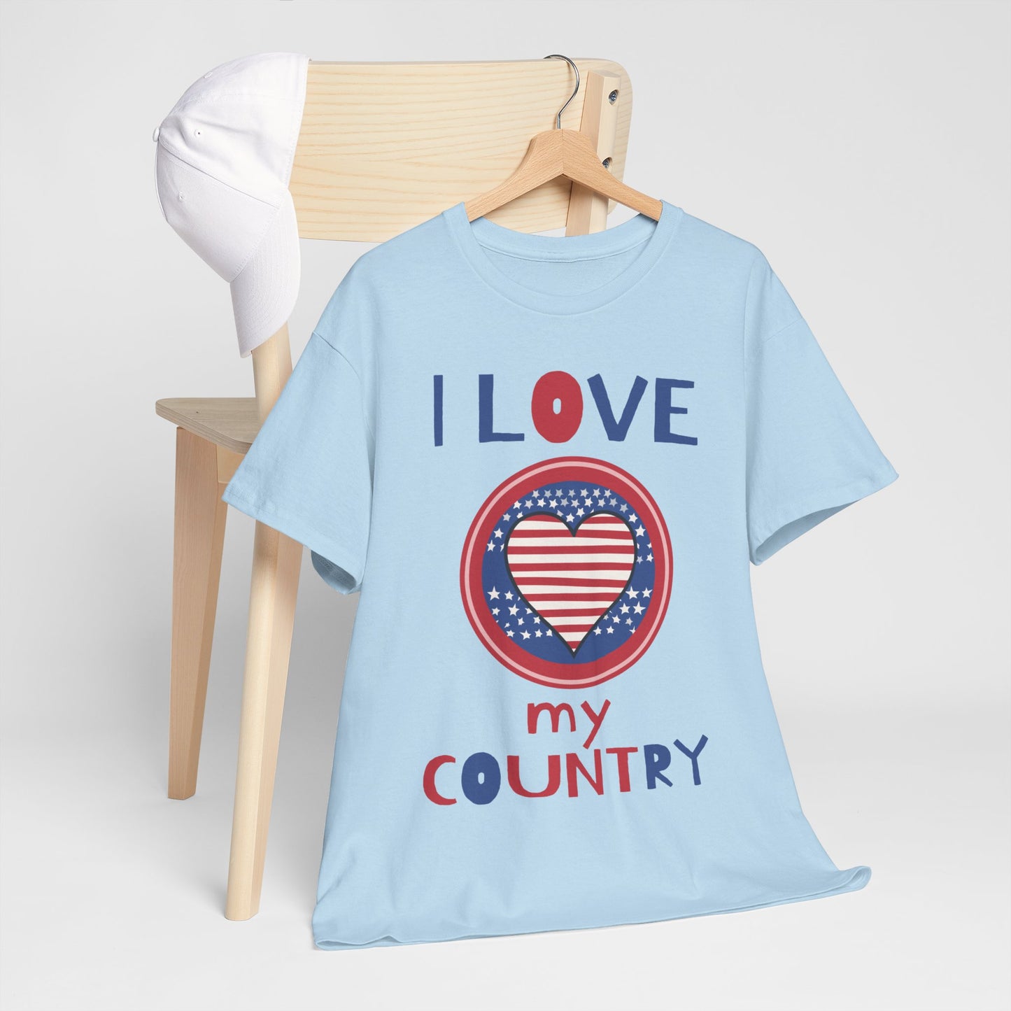 I Love My Country Unisex T-Shirt