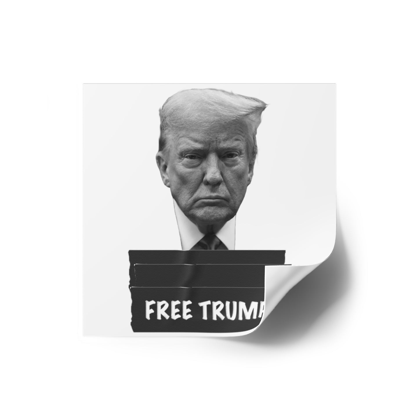 Free Trump! Water Resistant Sticker