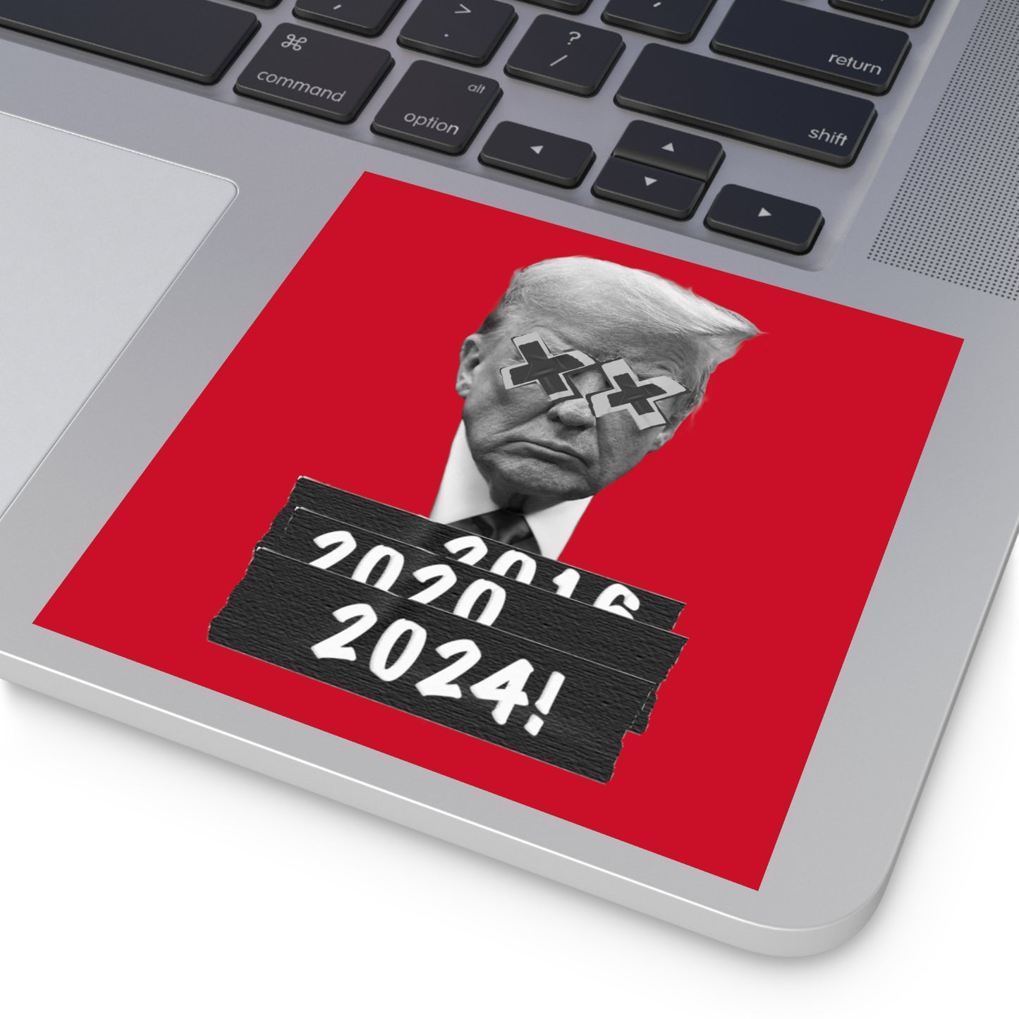 Trump 2024 (Red) Water Resistant Sticker