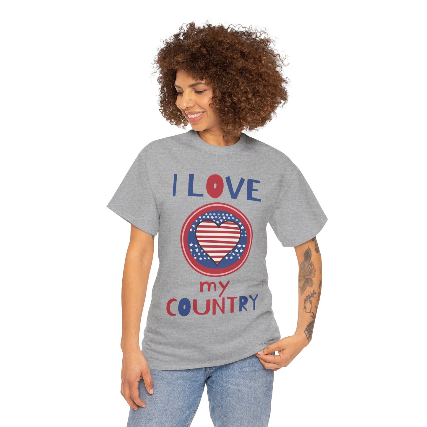 I Love My Country Unisex T-Shirt