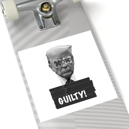 Guilty! Water Resistant Sticker