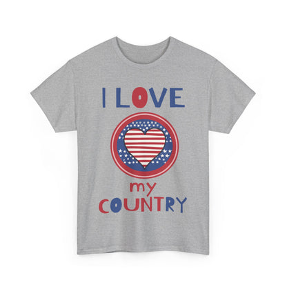 I Love My Country Unisex T-Shirt