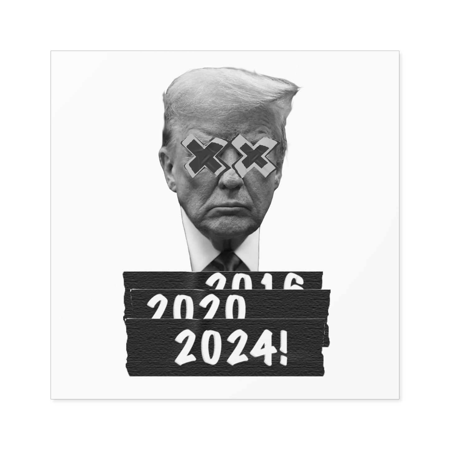 Trump 2024 Water Resistant Sticker