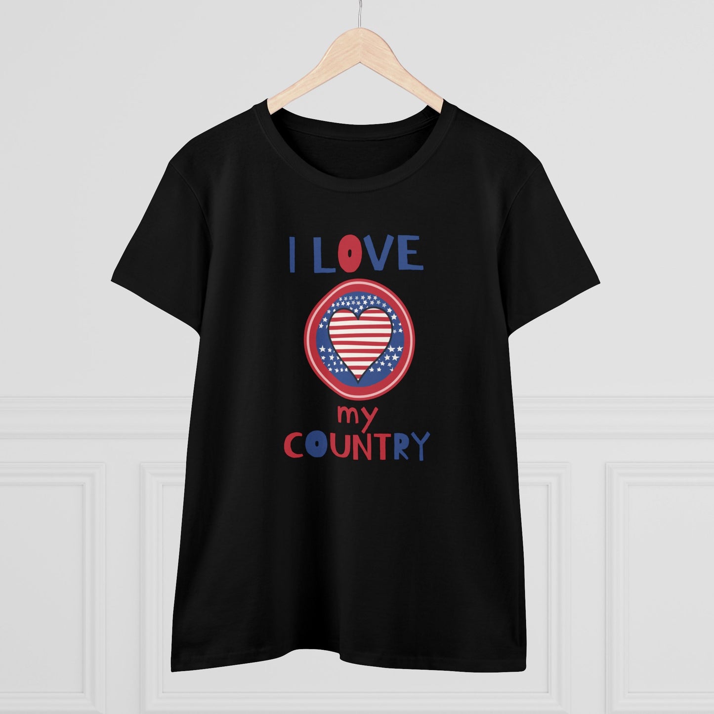 Women's "I Love My Country" T-Shirt