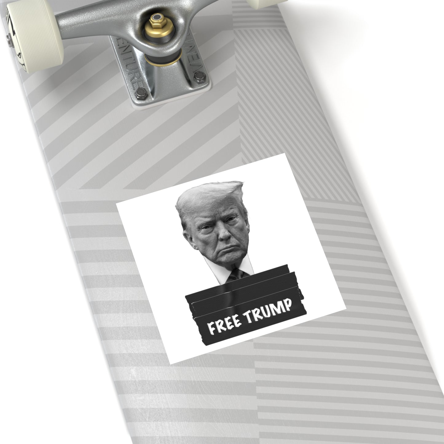 Free Trump! Water Resistant Sticker