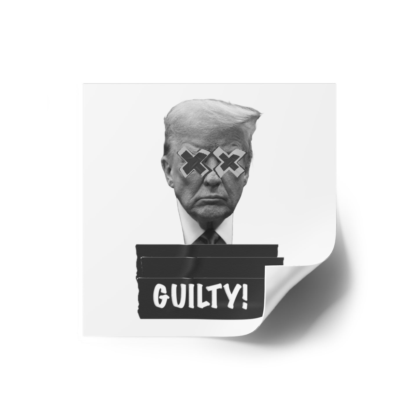 Guilty! Water Resistant Sticker