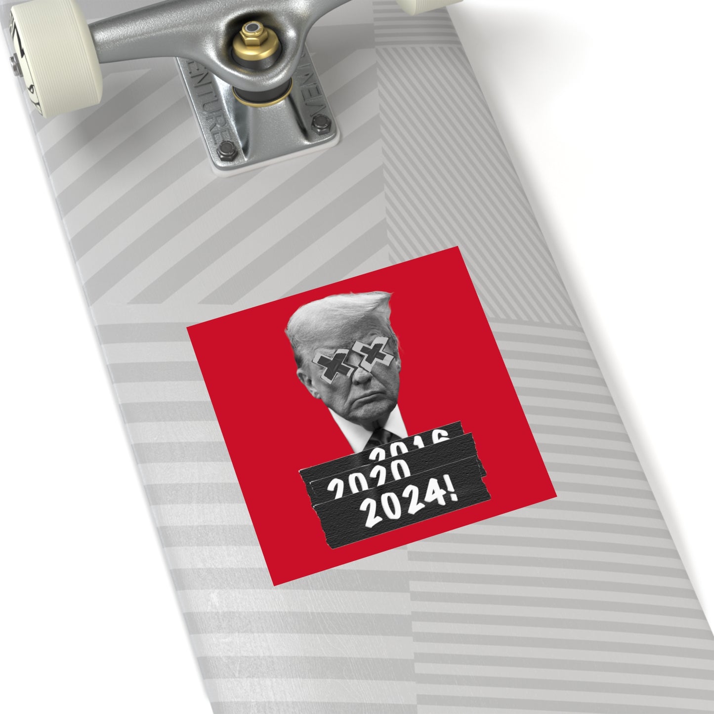 Trump 2024 (Red) Water Resistant Sticker