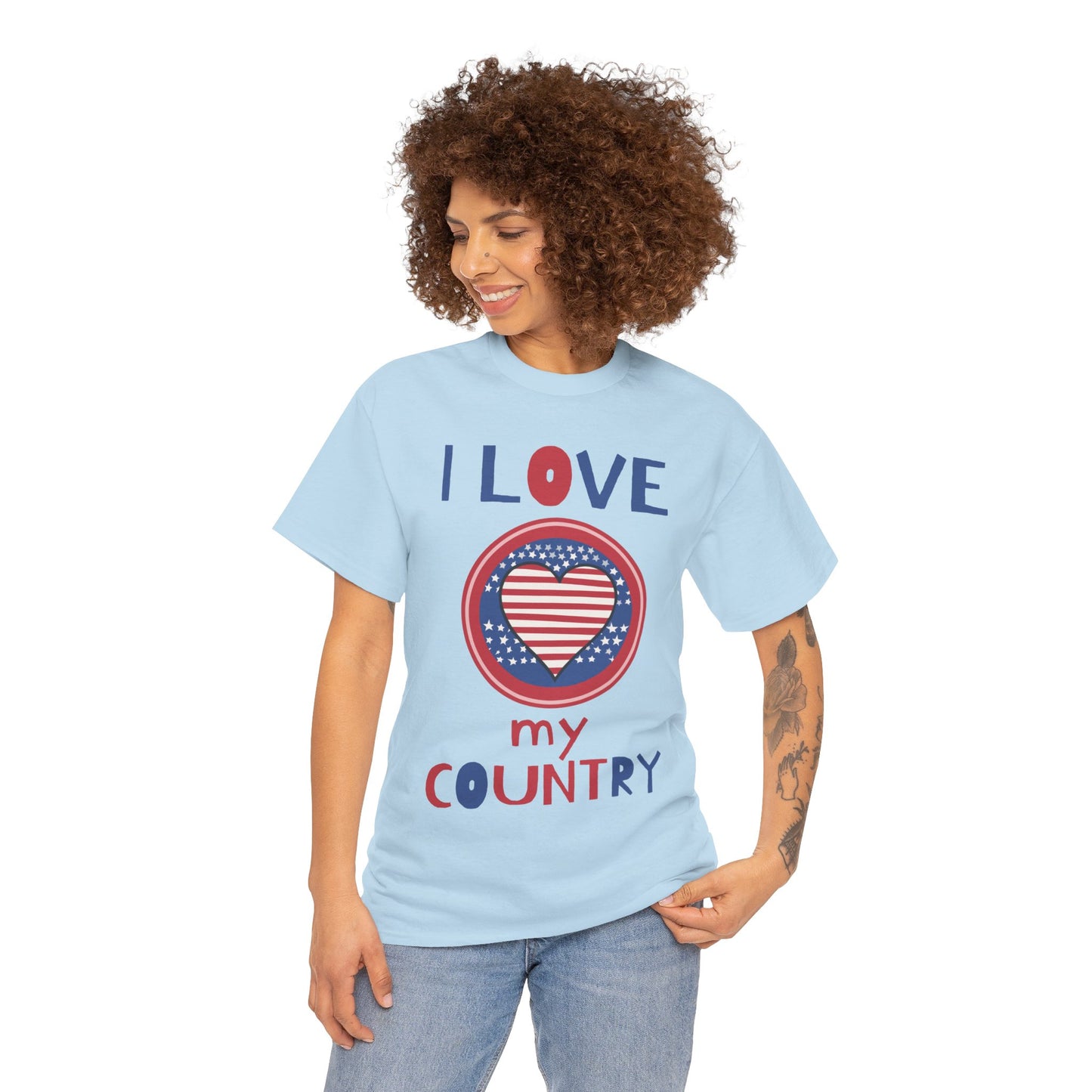 I Love My Country Unisex T-Shirt