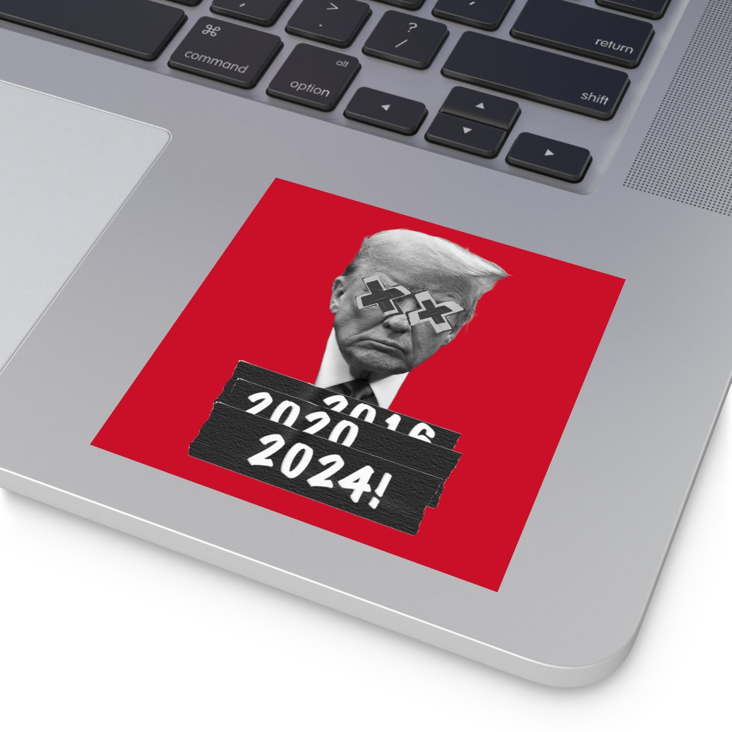 Trump 2024 (Red) Water Resistant Sticker