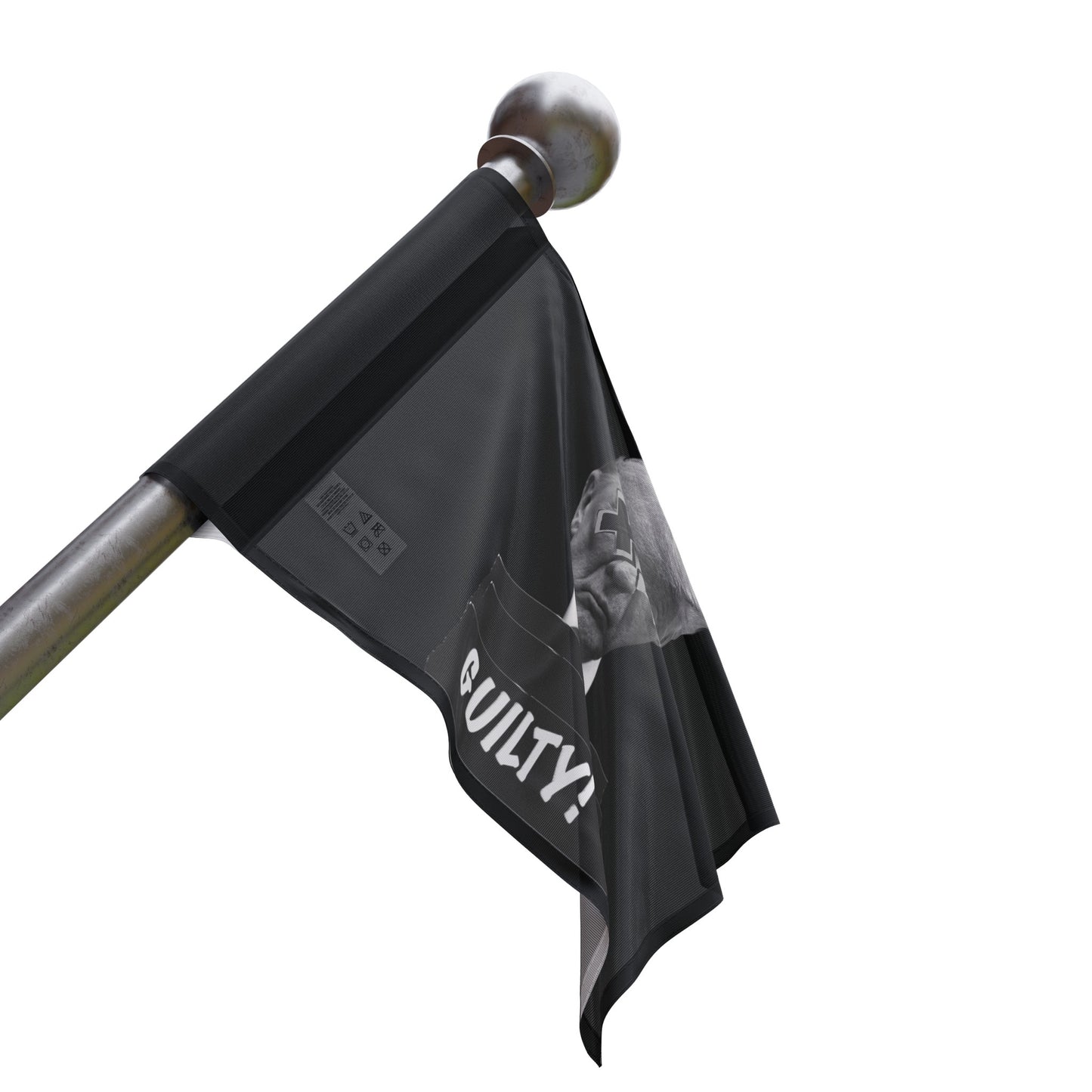 Trump Guilty Black Flag