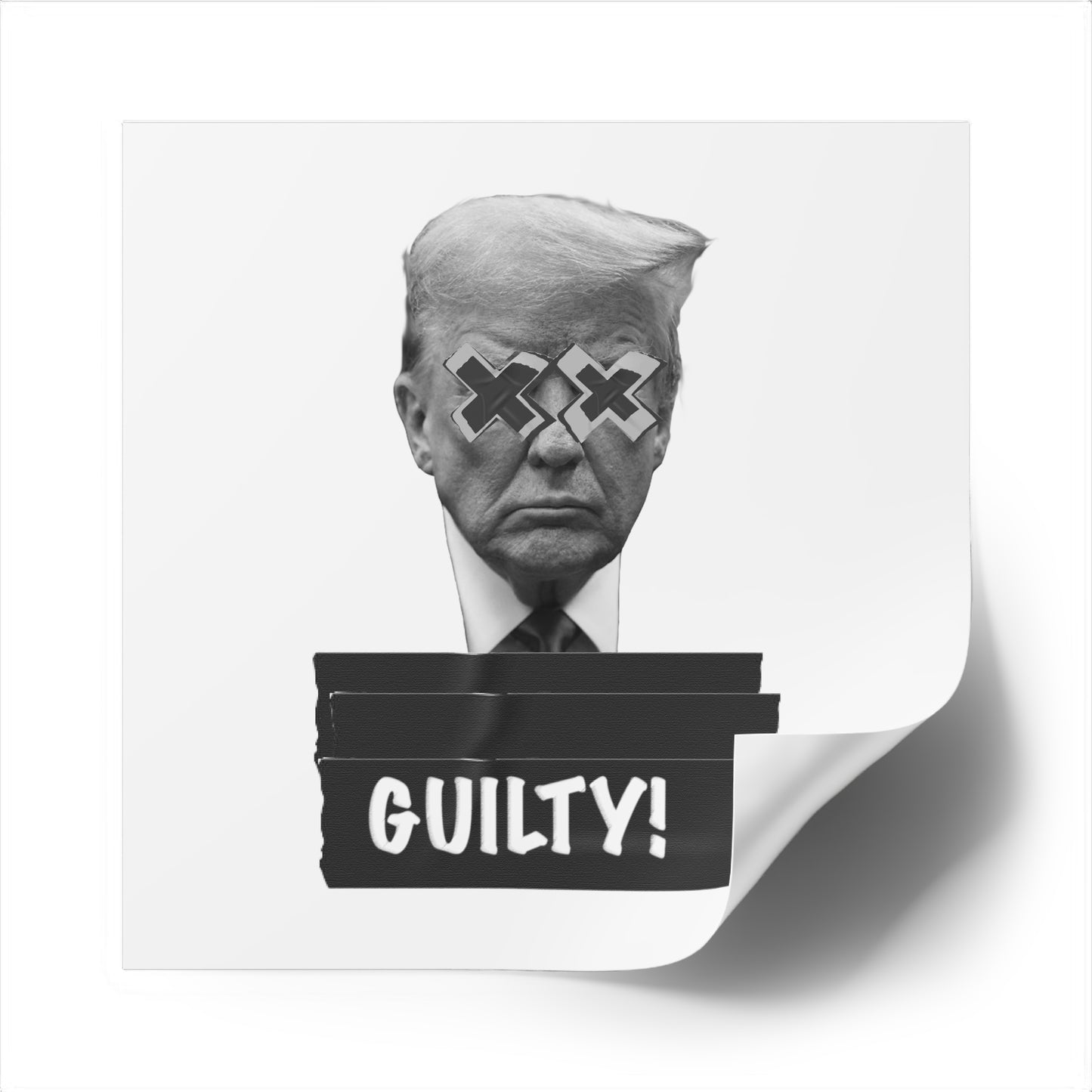 Guilty! Water Resistant Sticker