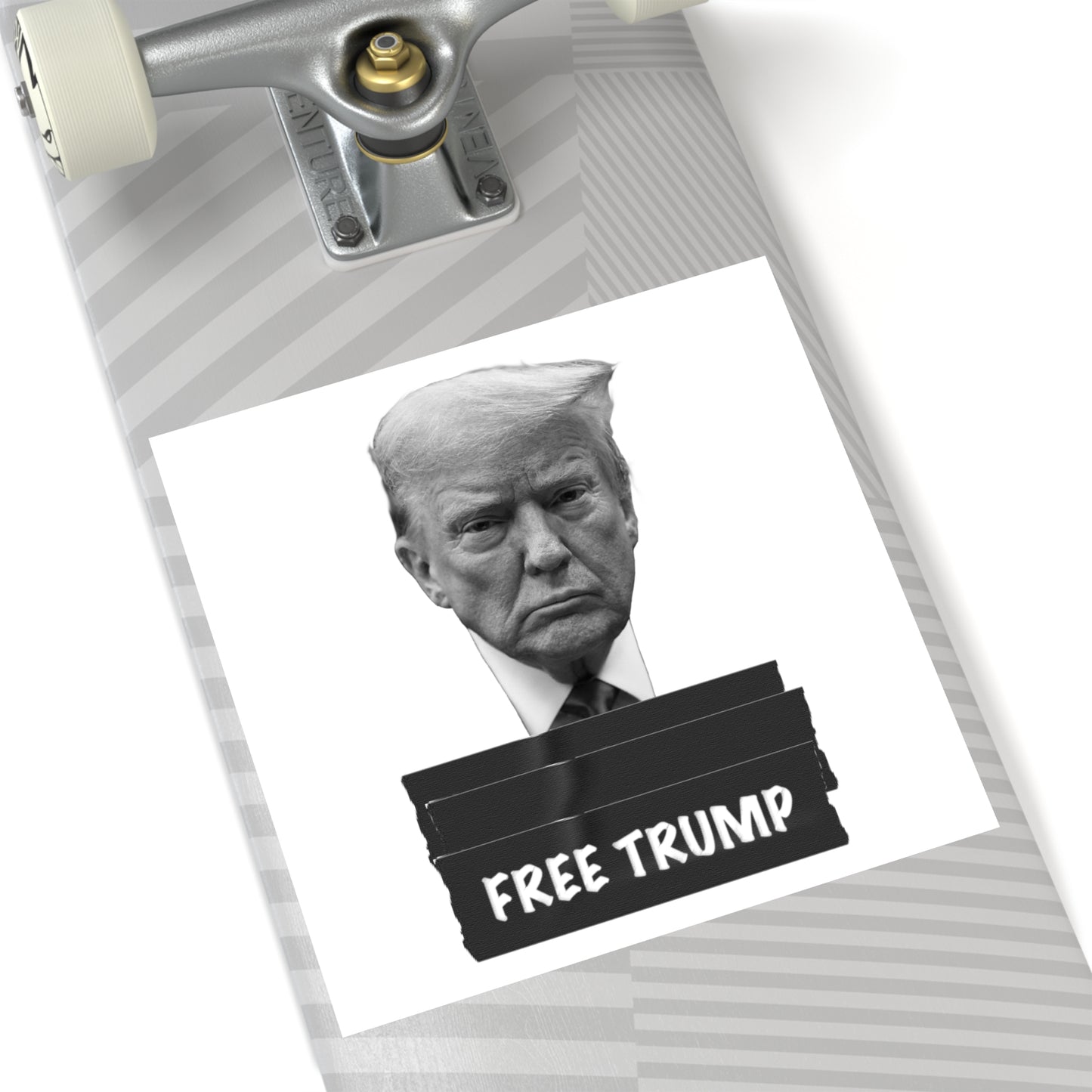 Free Trump! Water Resistant Sticker