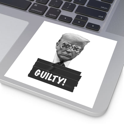 Guilty! Water Resistant Sticker