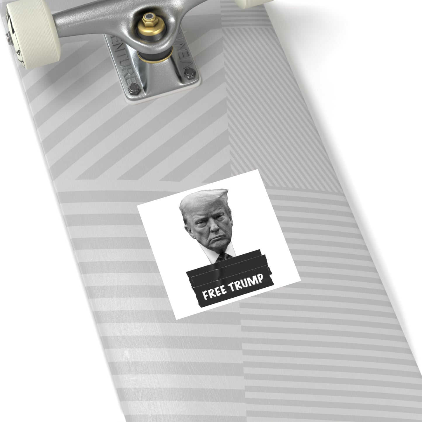 Free Trump! Water Resistant Sticker