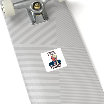 Free Trump (Hope) Water Resistant Sticker