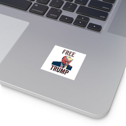 Free Trump (Hope) Water Resistant Sticker