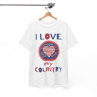 I Love My Country Unisex T-Shirt