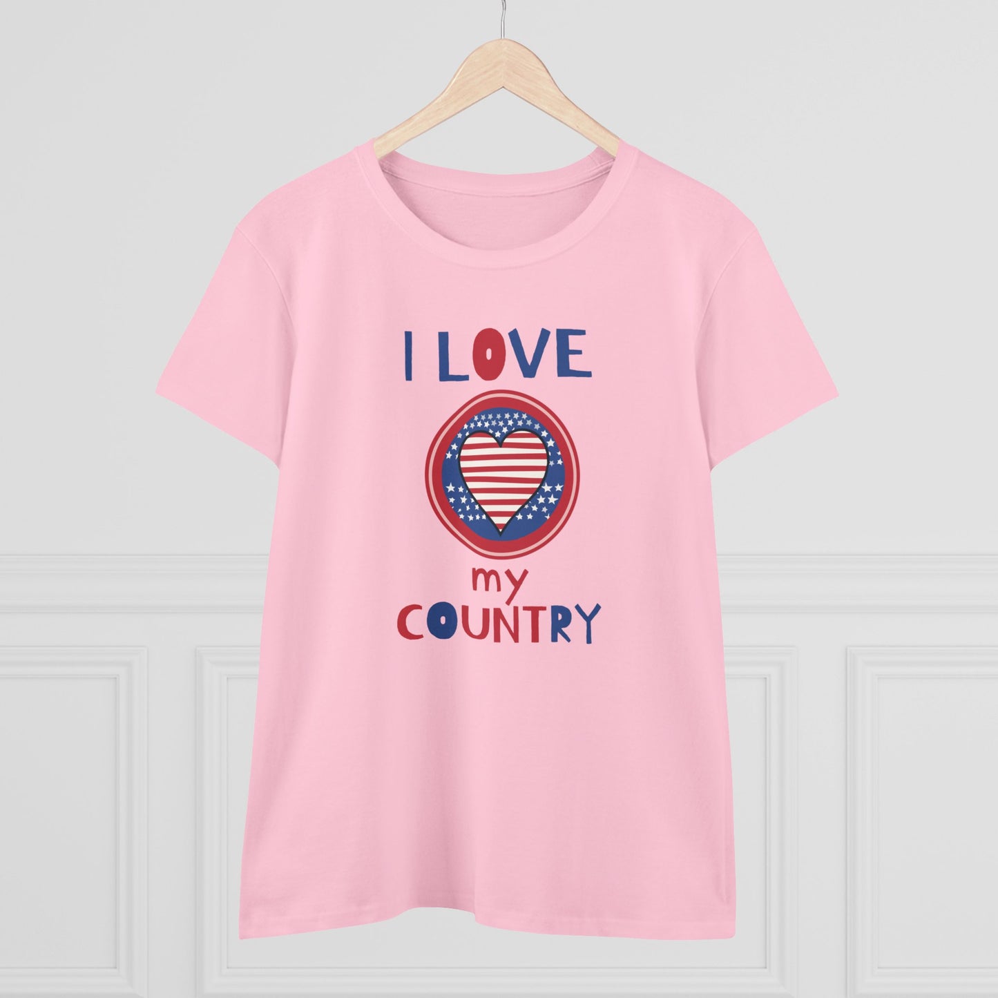 Women's "I Love My Country" T-Shirt