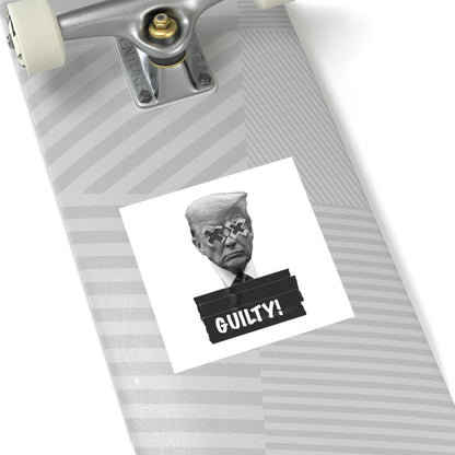 Guilty! Water Resistant Sticker