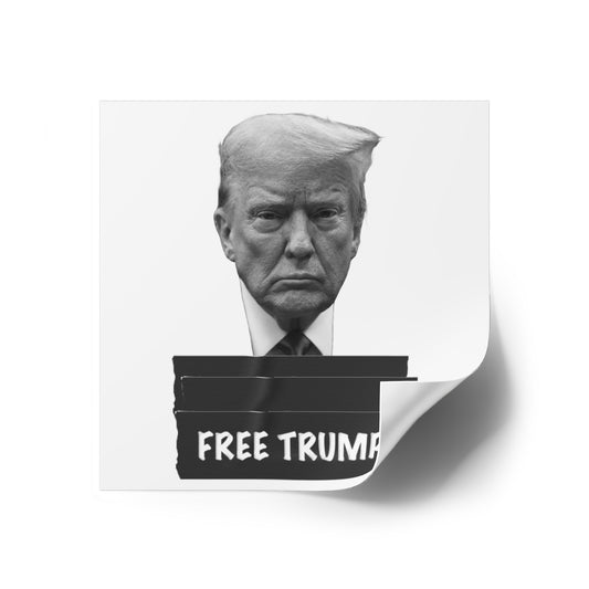 Free Trump! Water Resistant Sticker