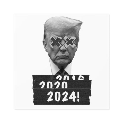 Trump 2024 Water Resistant Sticker