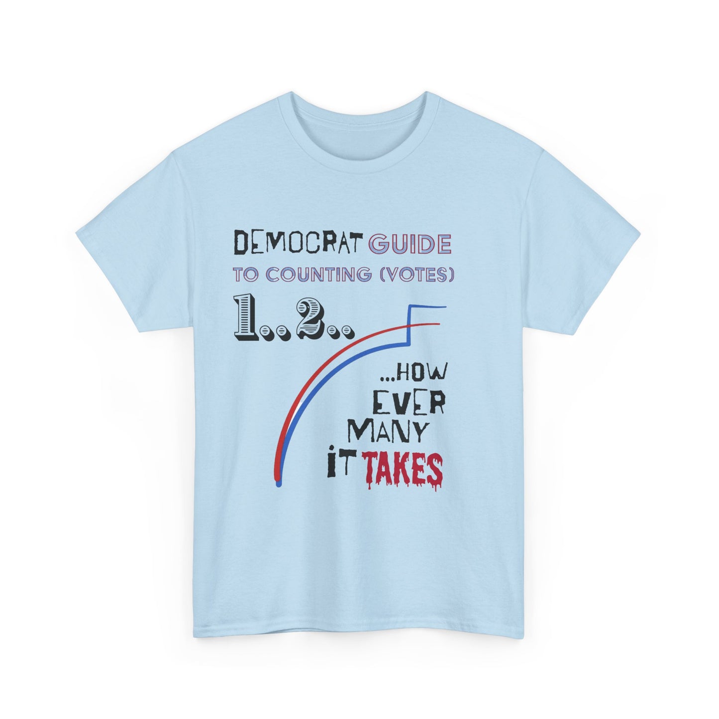 Democrat Guide to Counting T-Shirt