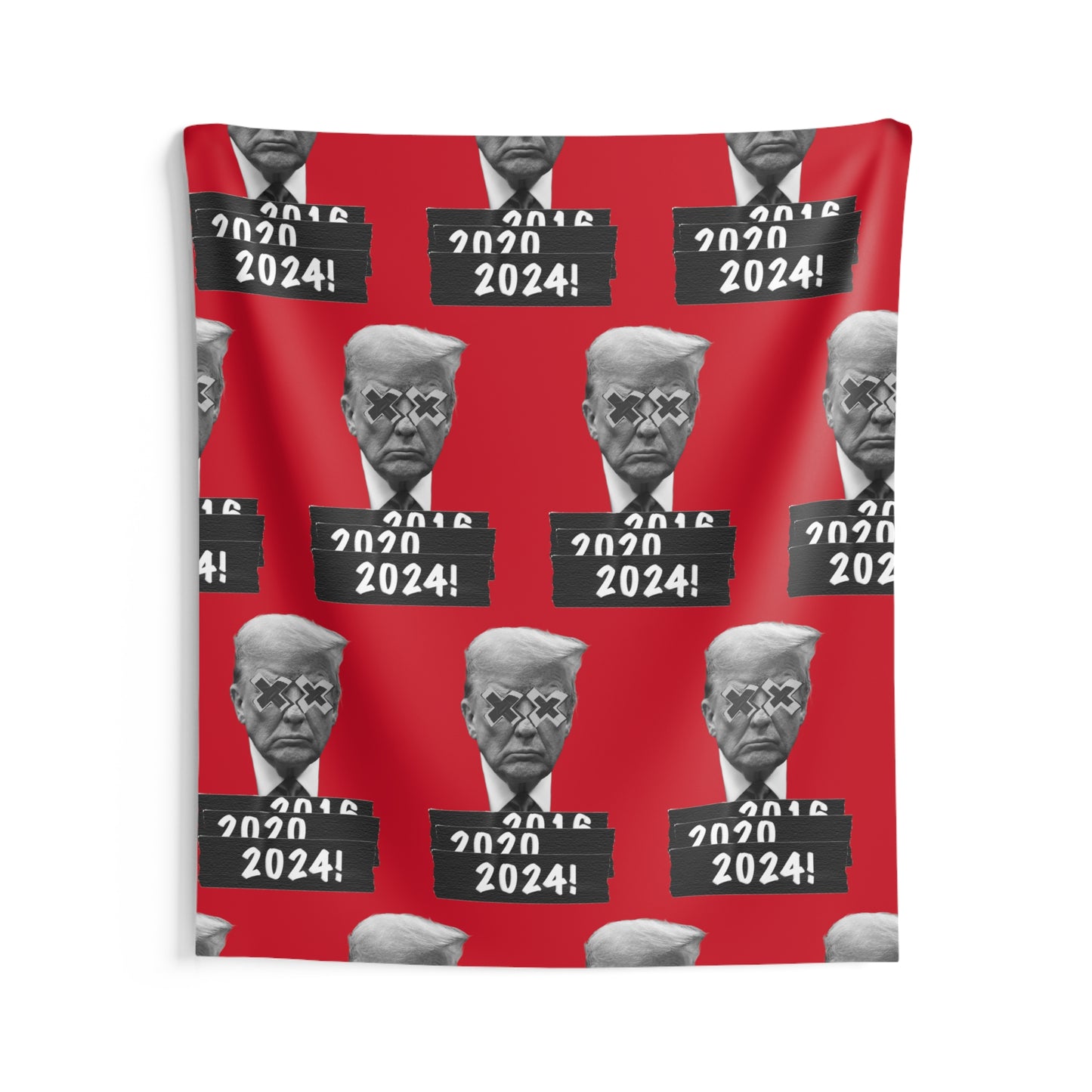 Trump 2024 Red Tapestry