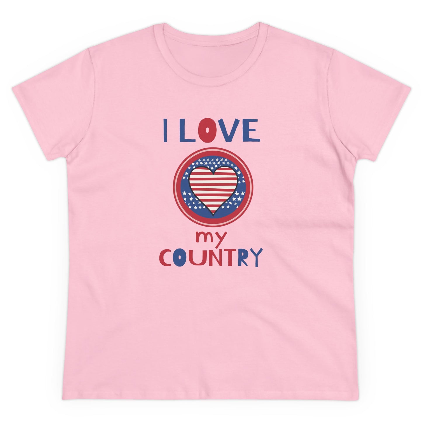 Women's "I Love My Country" T-Shirt