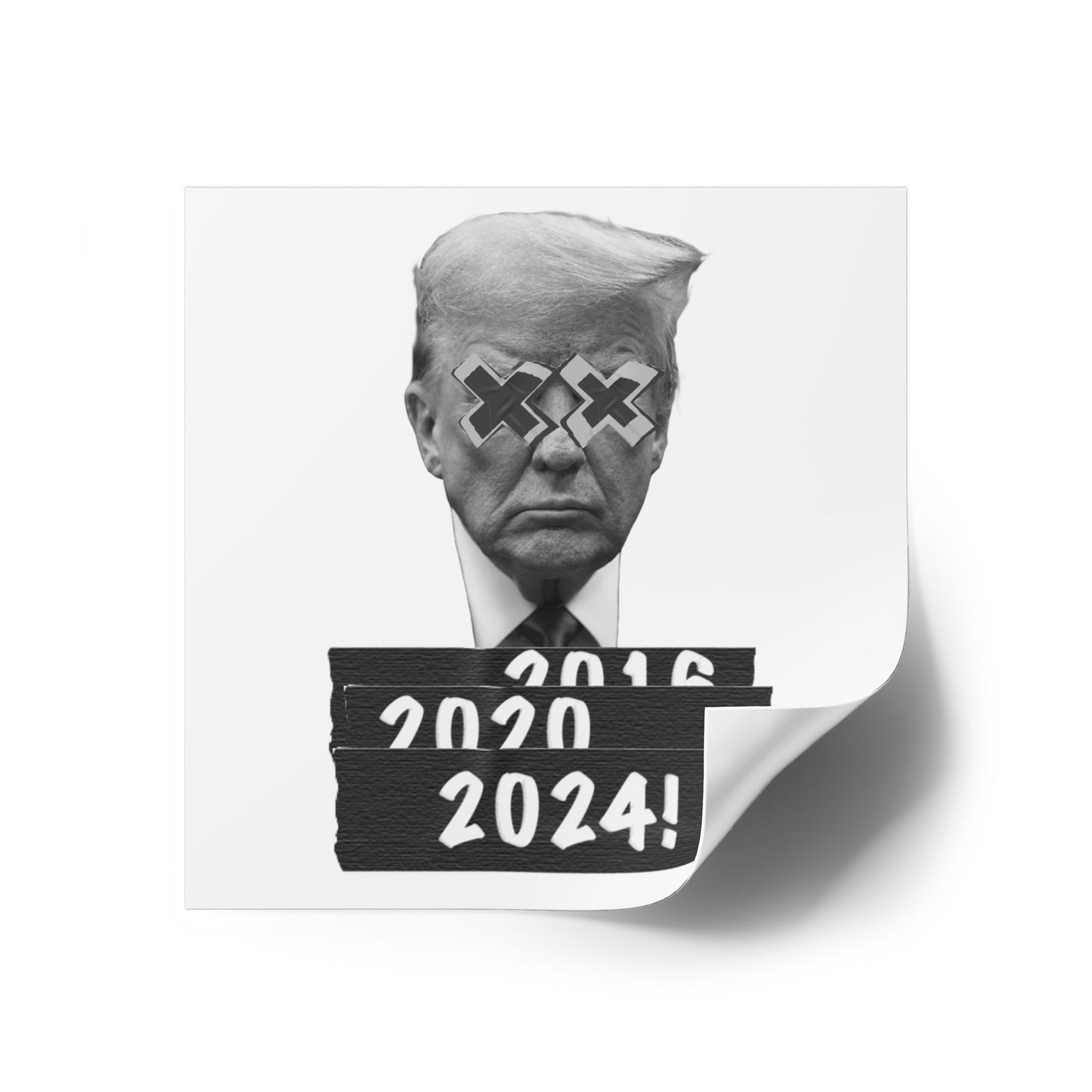 Trump 2024 Water Resistant Sticker