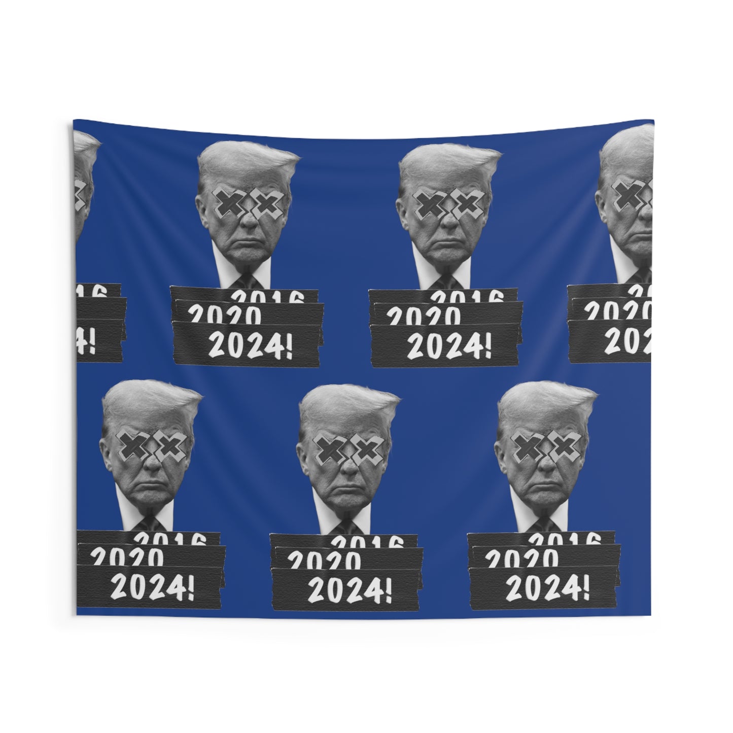 Trump 2024 Blue Tapestry