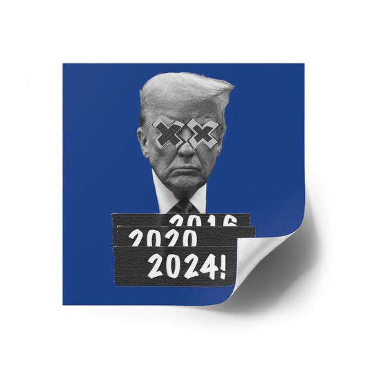 Trump 2024 (Blue) Water Resistant Sticker