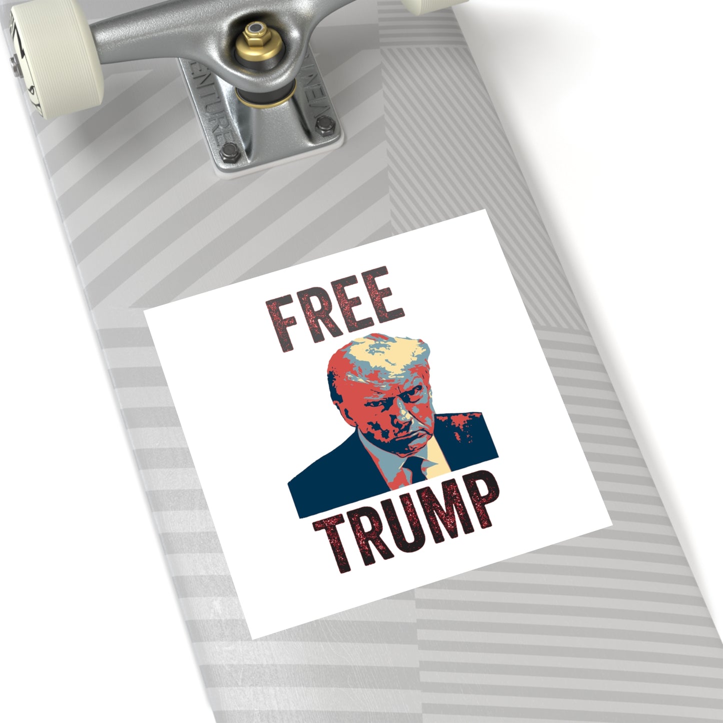 Free Trump (Hope) Water Resistant Sticker