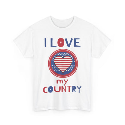 I Love My Country Unisex T-Shirt