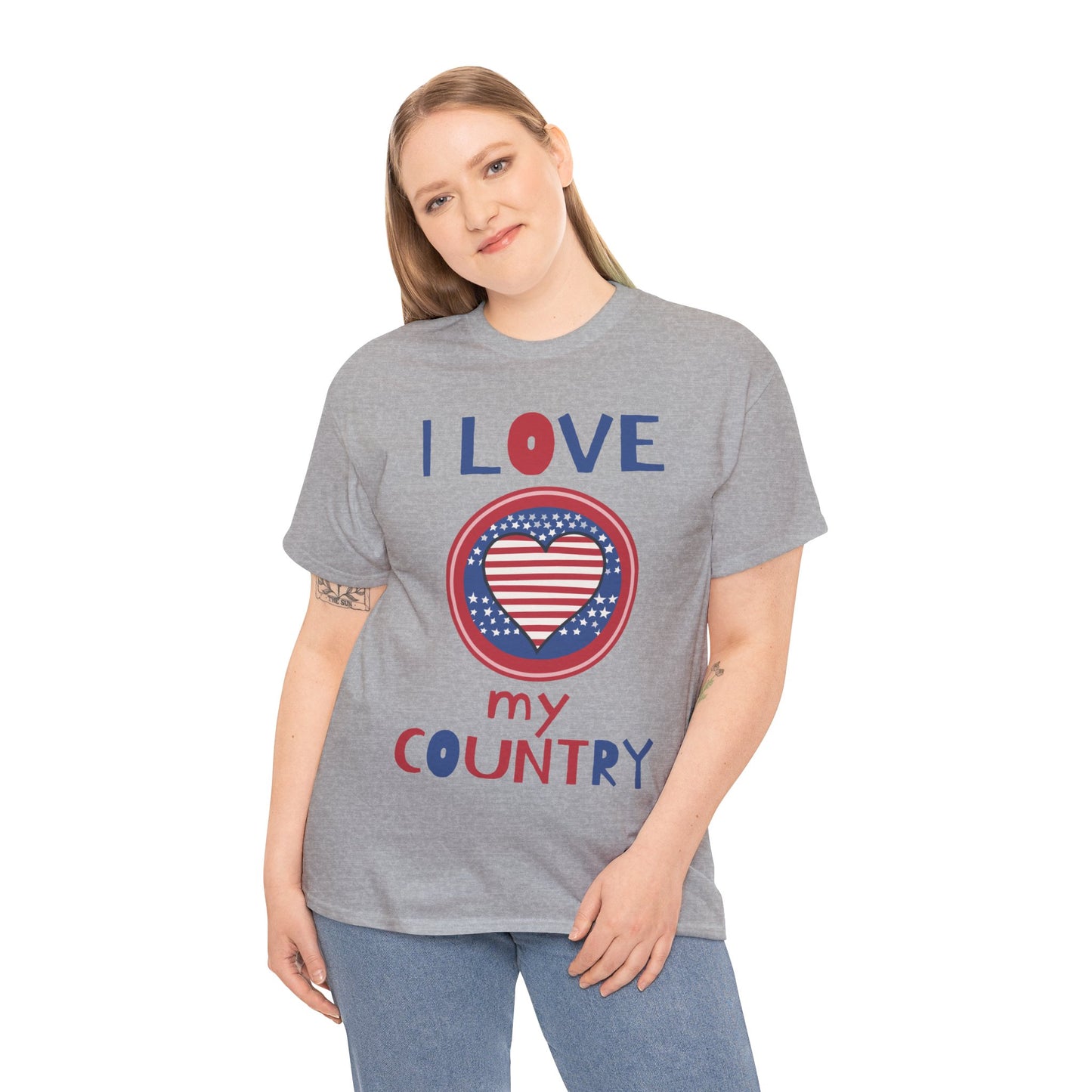 I Love My Country Unisex T-Shirt