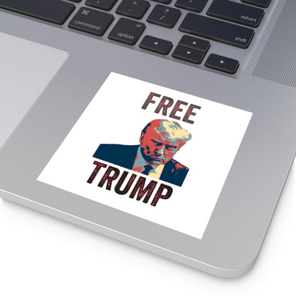 Free Trump (Hope) Water Resistant Sticker